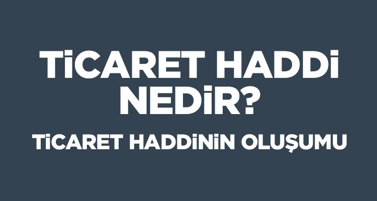 Photo of Ticaret Haddi Nedir? Ticaret Haddinin Oluşumu